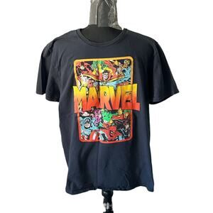 Marvel‎ Large T-Shirt Spider-Man Falcon Hulk Black Widow Captain America Thor
